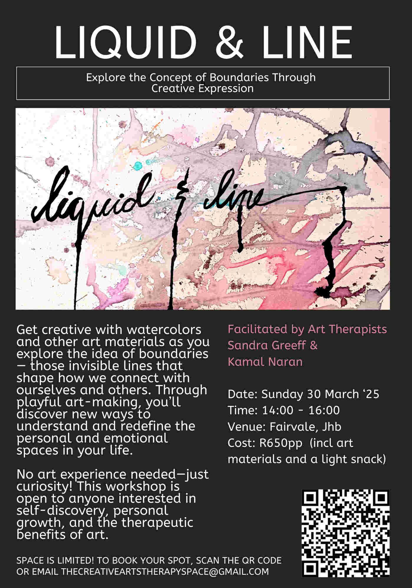 liquid and line Flyer